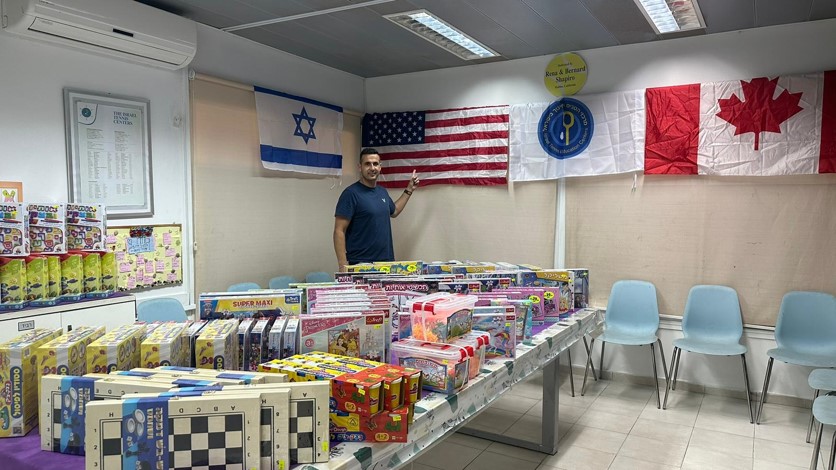 תרומת צעצועים בבאר שבע לילדי העוטף